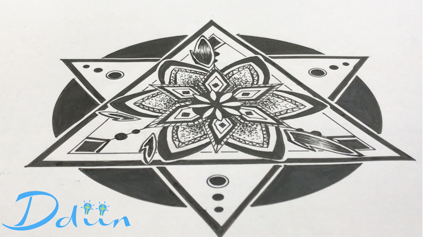 Exlicon MX helps you boost your creativity! Variations of Mandala and more Mandala patterns.