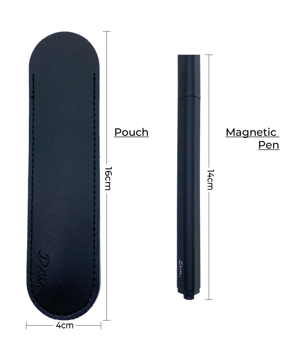 Exlicon Magnetic Pen Genuine Leather Pouch