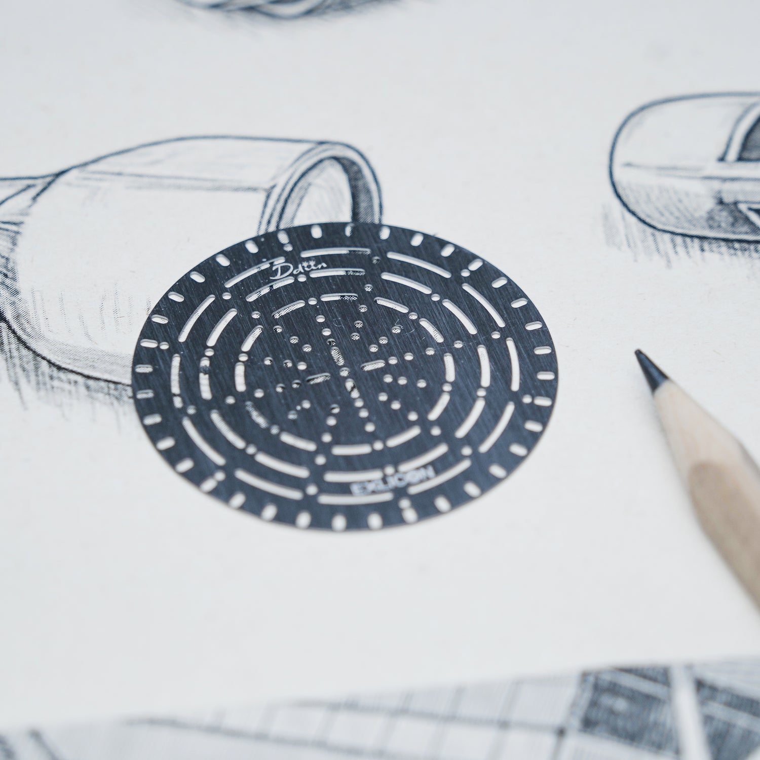 Exlicon Stainless Steel Designer Disc