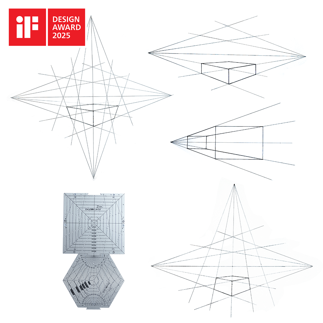 Exlicon Lock Set -Perspective Drafting Tools To Unlock Creativity
