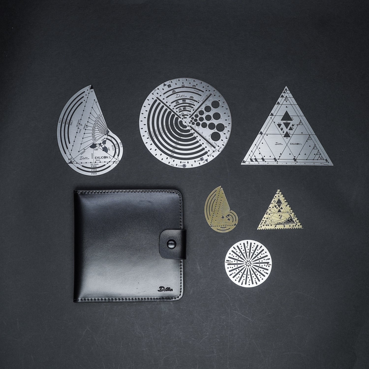 Exlicon L with 3 Mini Discs and Leather Pouch Bundle