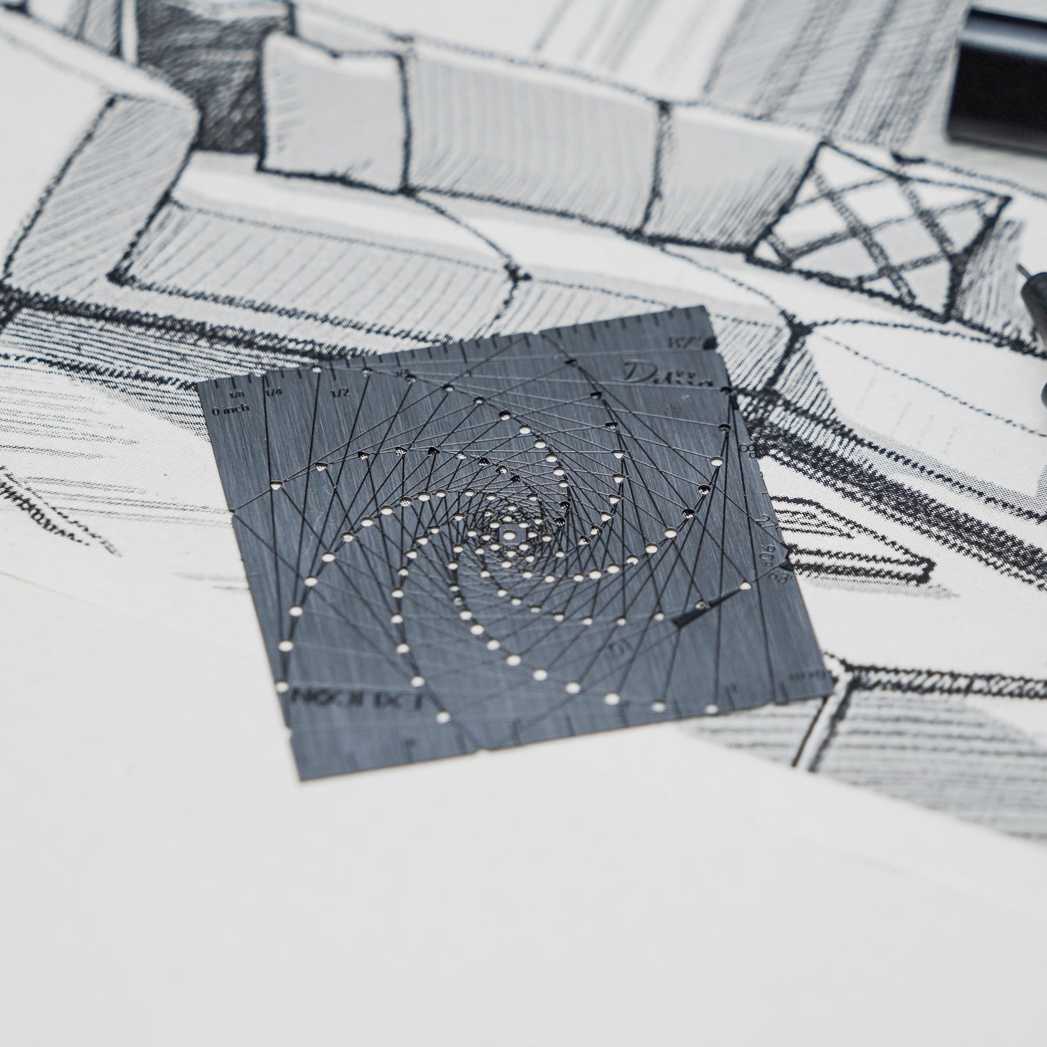 Mini Square Disc stainless steel