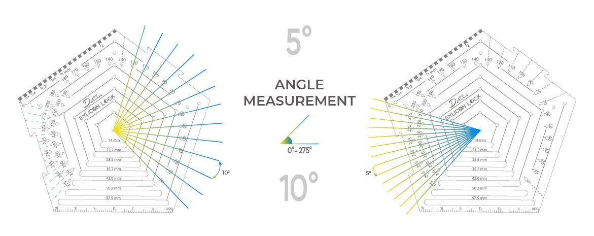 Exlicon Lock - Pentagon Tool - Quick and Easy 1-4 Point Perspectives in No Time