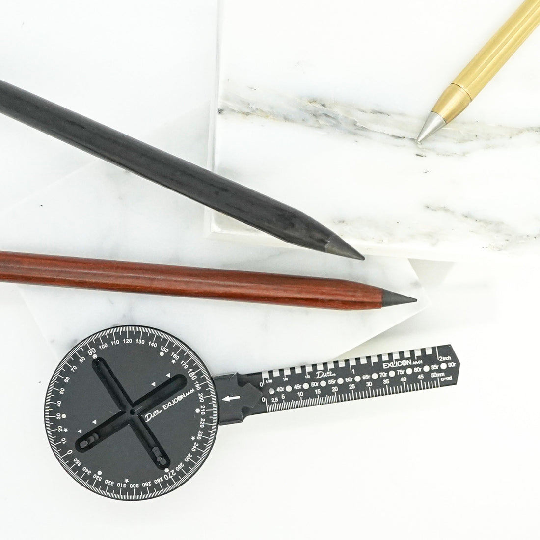 Red Sanders/ African Blackwood Graphite Pencil