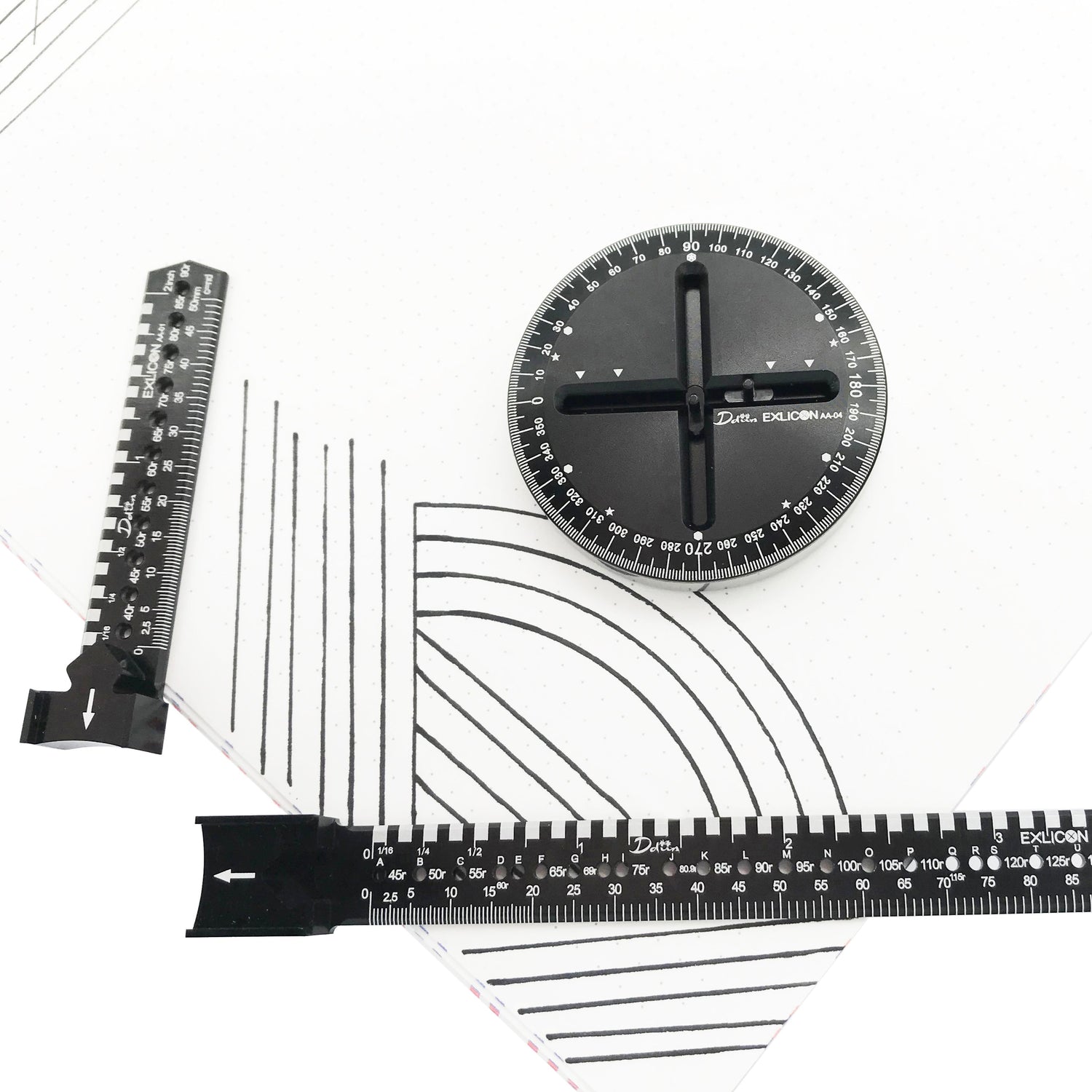 Draw all shapes with ease such as ellipses, circles, golden ratio, pentagons, hexagons, and more.
