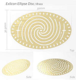 Exlicon Ellipse Disc/Brass