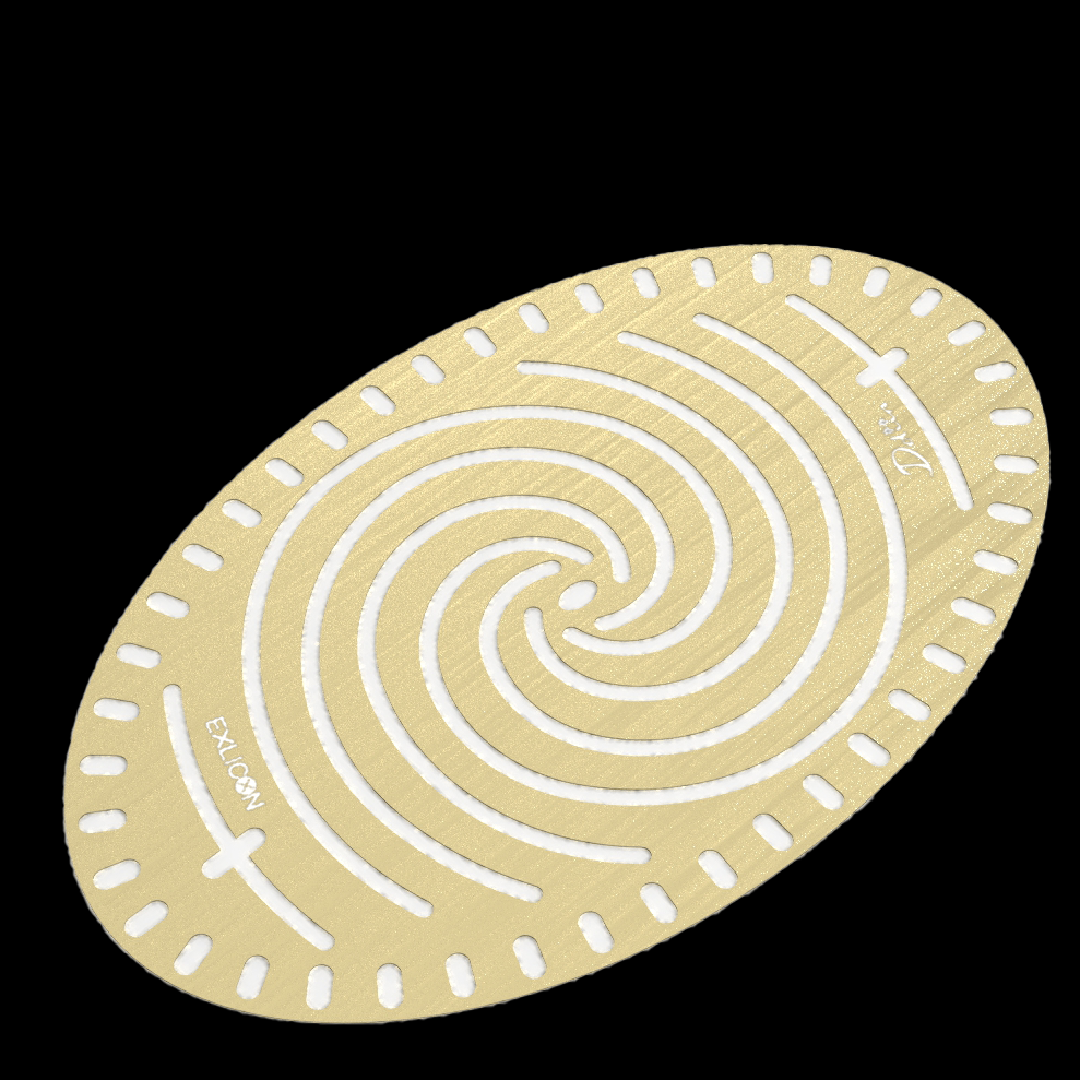 Exlicon橢圓黃銅圓盤