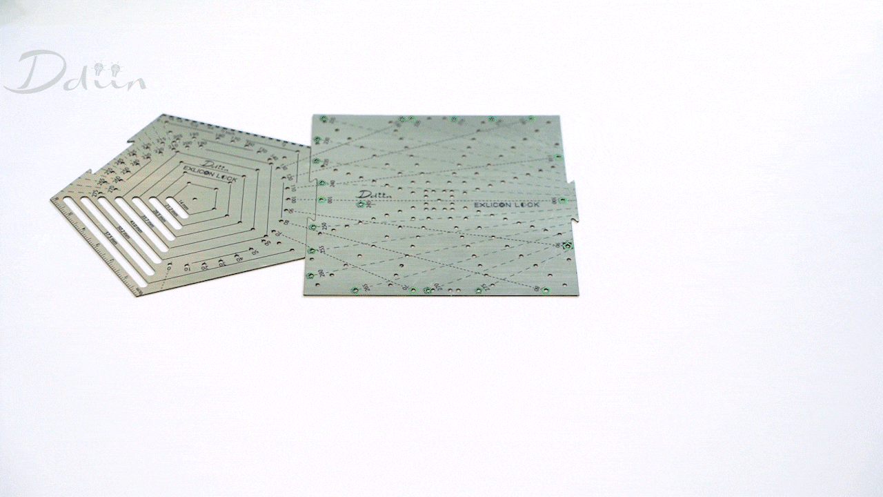 Exlicon Lock - Pentagon Tool - Quick and Easy 1-4 Point Perspectives in No Time