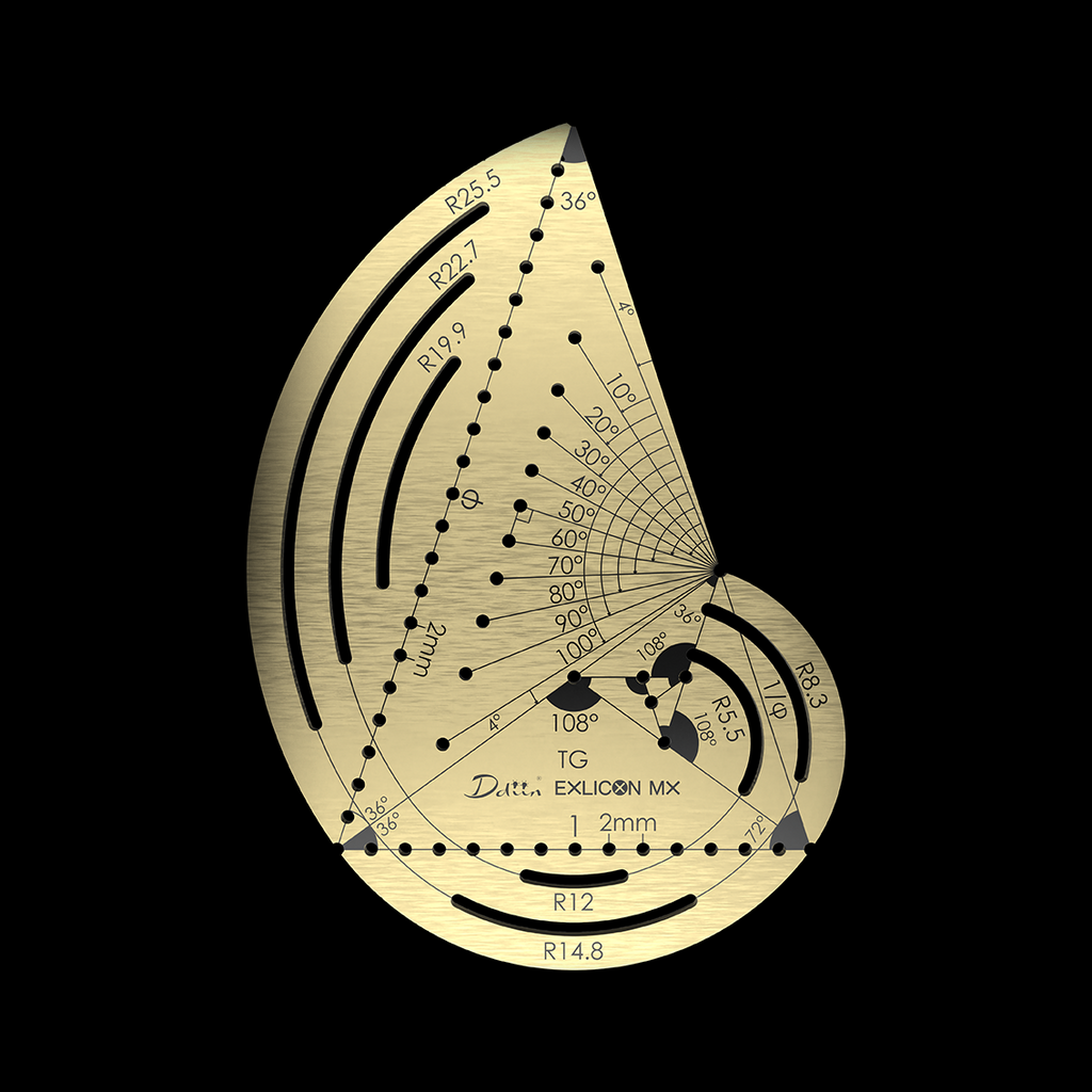 Stainless Steel and Brass Designer Disc/ Drawing kit– ddiin