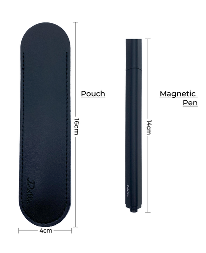 Exlicon Magnetic Pen Genuine Leather Pouch
