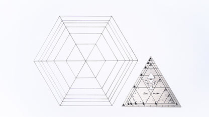Exlicon L - Precision Golden Ratio Tool Set for Art and Geometry