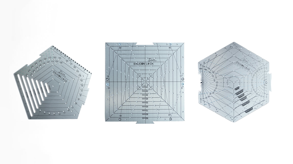 Exlicon Lock Set -Perspective Drafting Tools To Unlock Creativity – ddiin