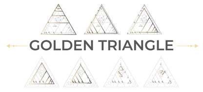 Exlicon L Triangle Tool- Precision Golden Ratio Tools for Art and Geometry