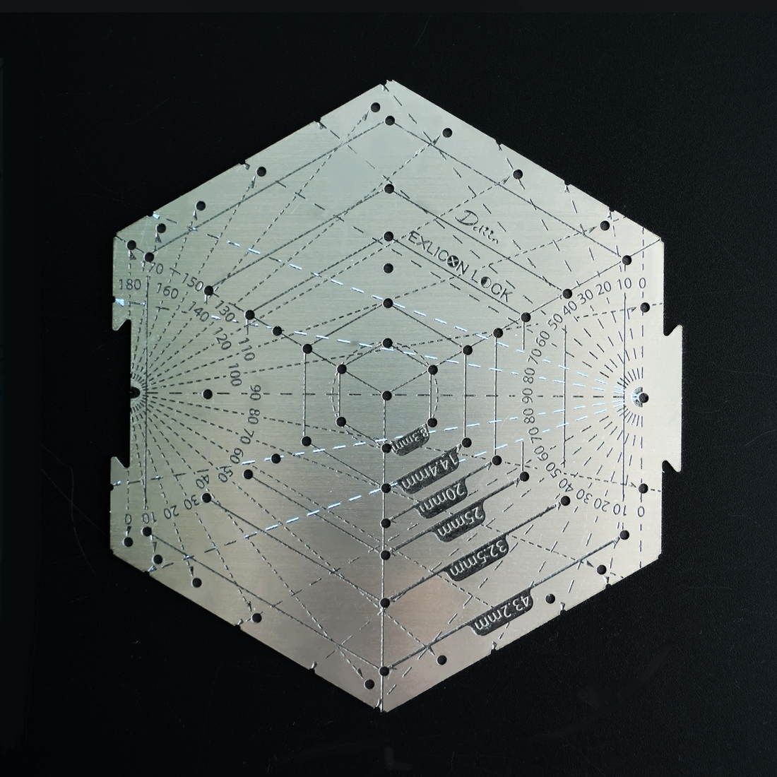 Exlicon Lock - Hexagon Tool - Quick and Easy 1-4 Point Perspectives in No Time