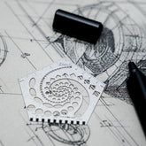 Stainless Steel and Brass Designer Disc/ Drawing kit – ddiin