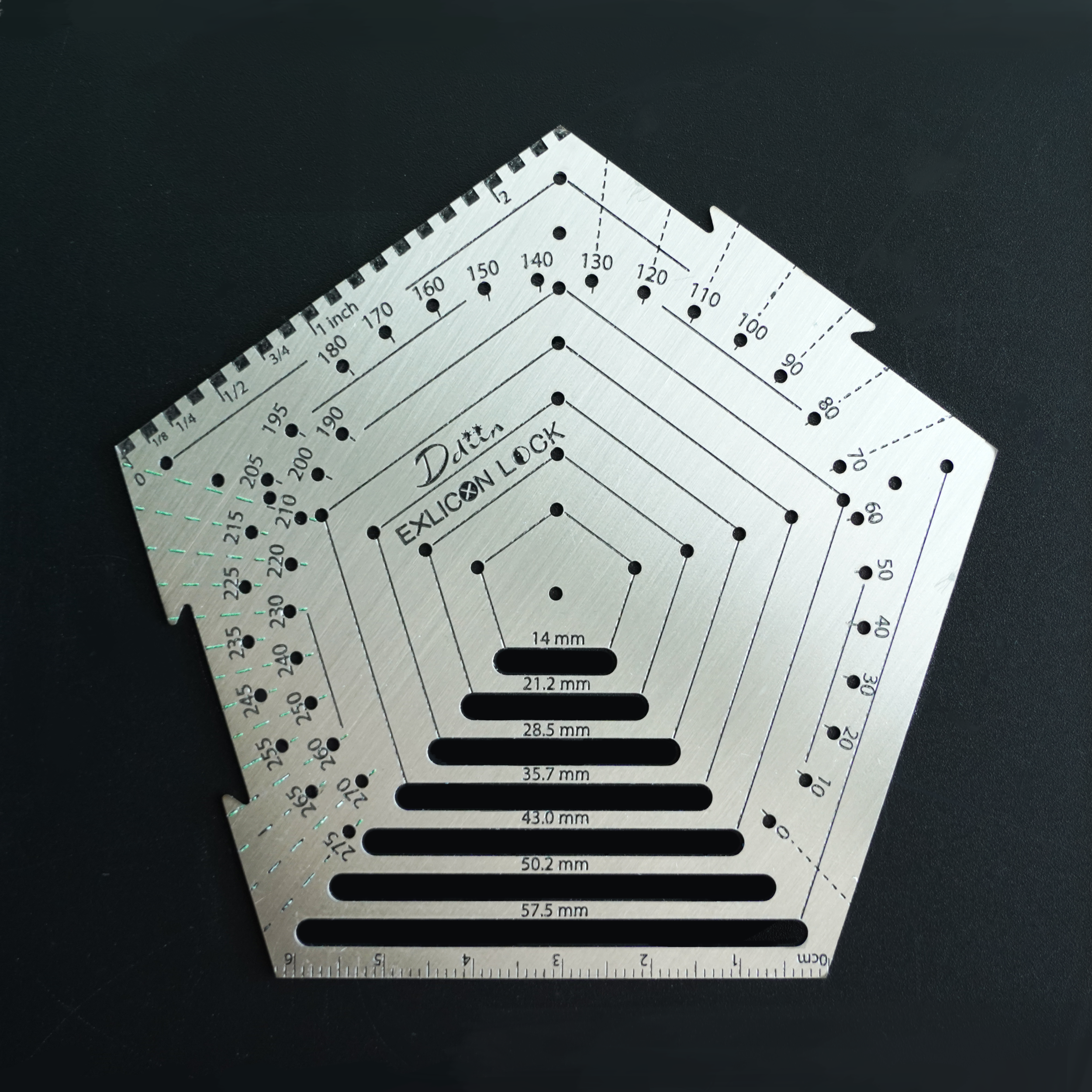 Exilon Lock Exlicon Lock - Pentagon Tool - Quick and Easy 1-4 Point Perspectives i ...
