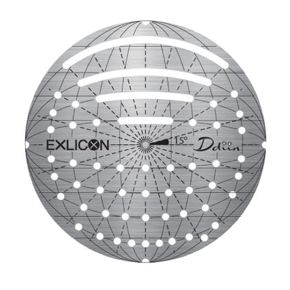 Exlicon L Circle Tool &amp; Mini Fisheye Stainless Steel Stencil Kit