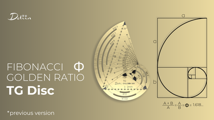 Exlicon L - TG Tool &amp; Mini TG Brass Stencil kit for Golden Ratio Art