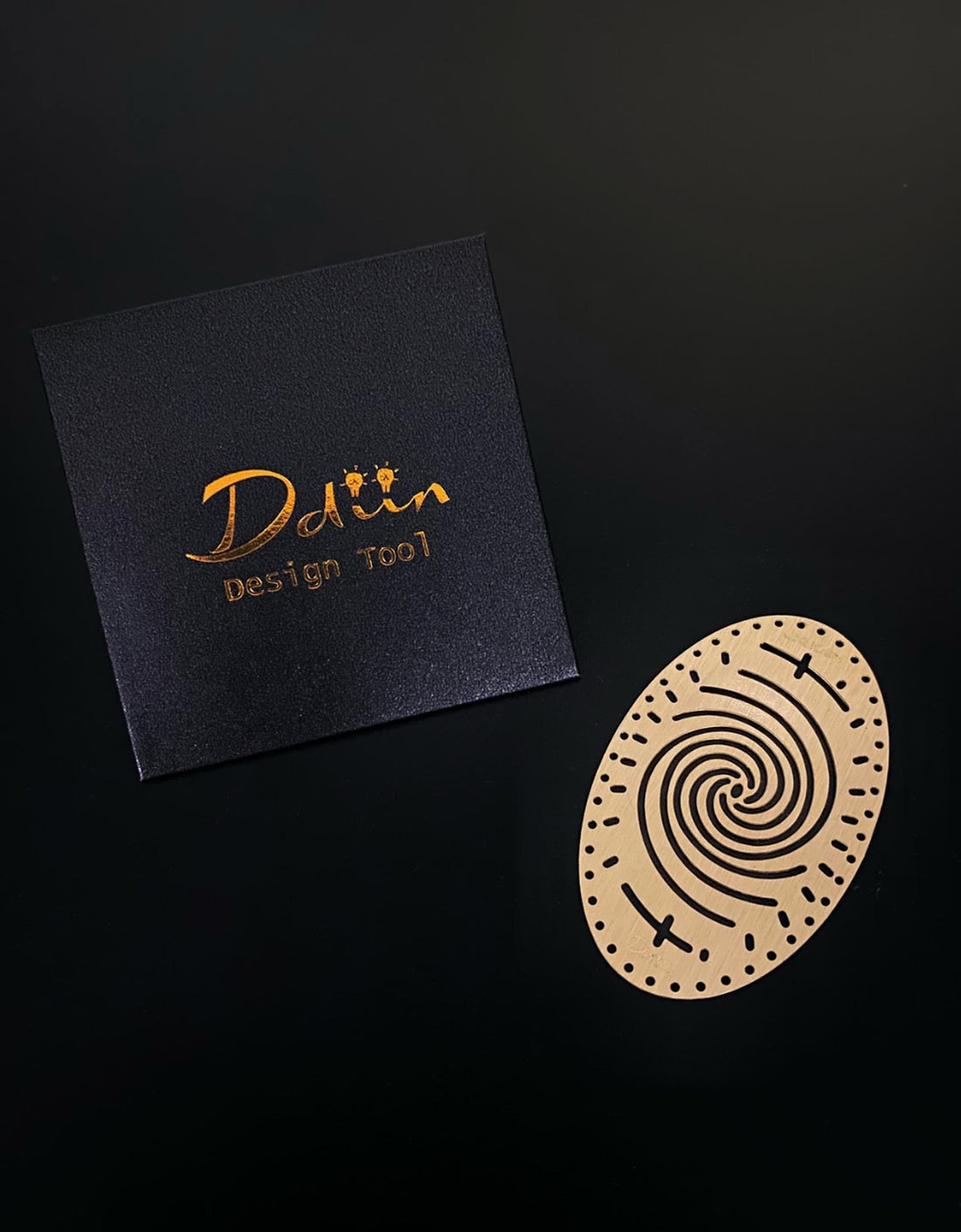 Mini Exlicon Ellipse Brass Disc