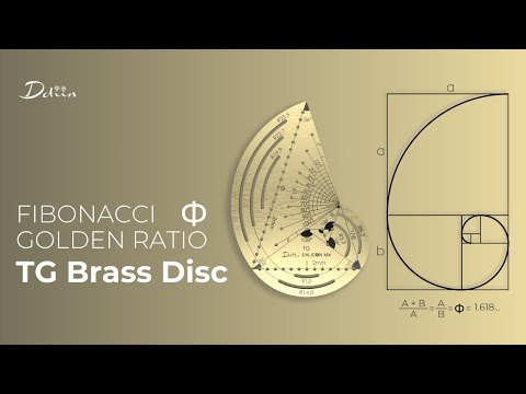 TG Brass Disc draw golden ratio