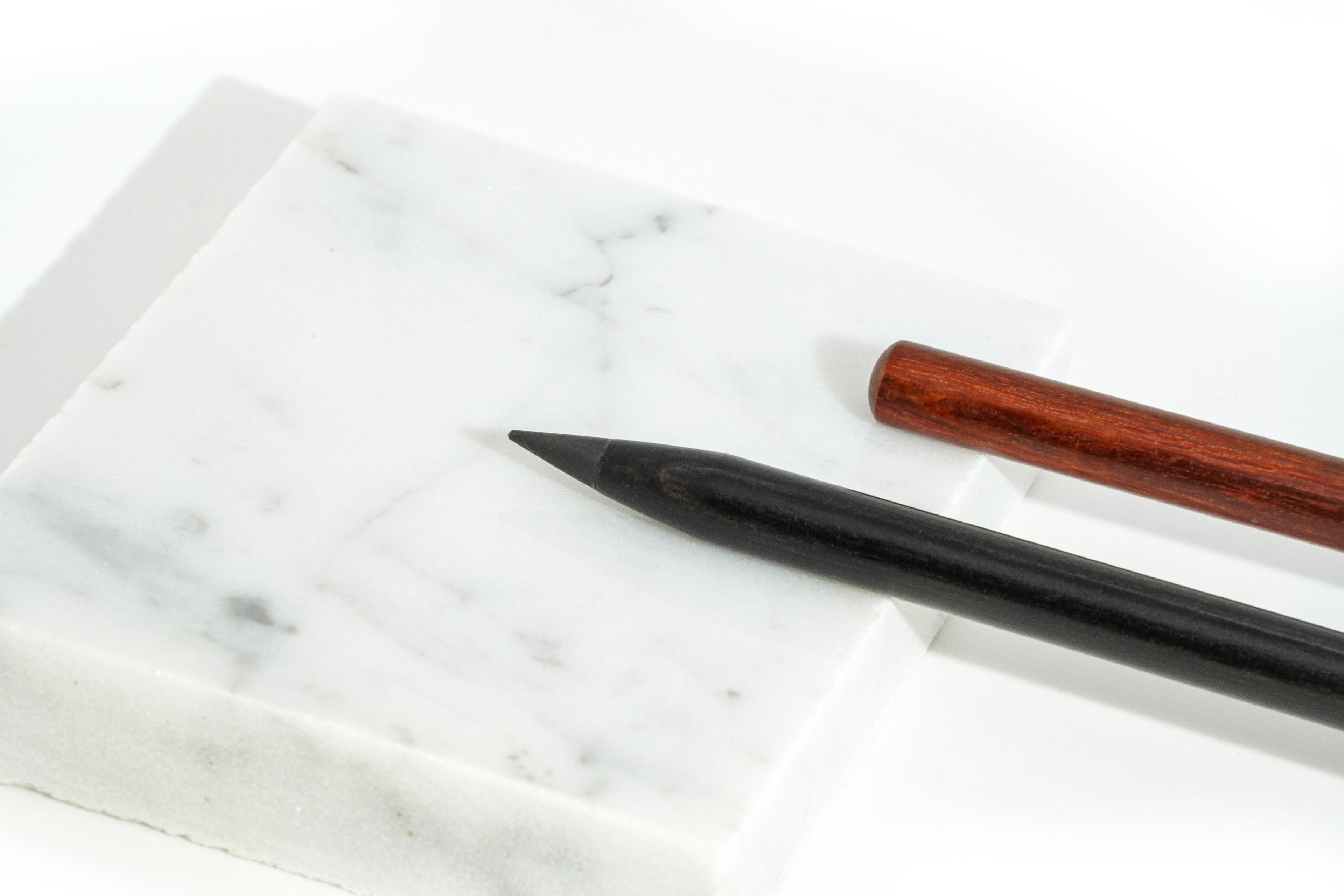 Red Sanders/ African Blackwood Graphite Pencil