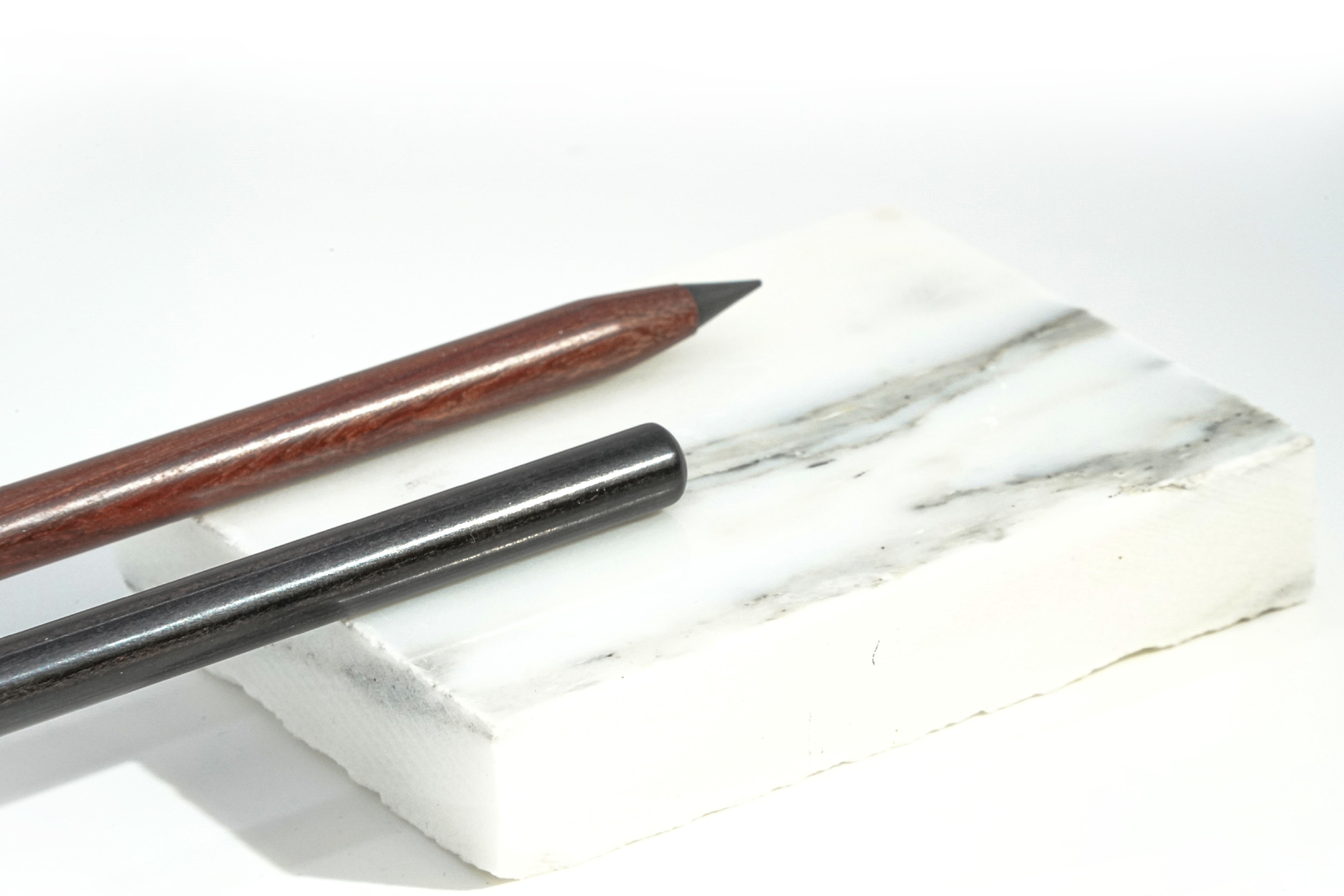 Red Sanders/ African Blackwood Graphite Pencil
