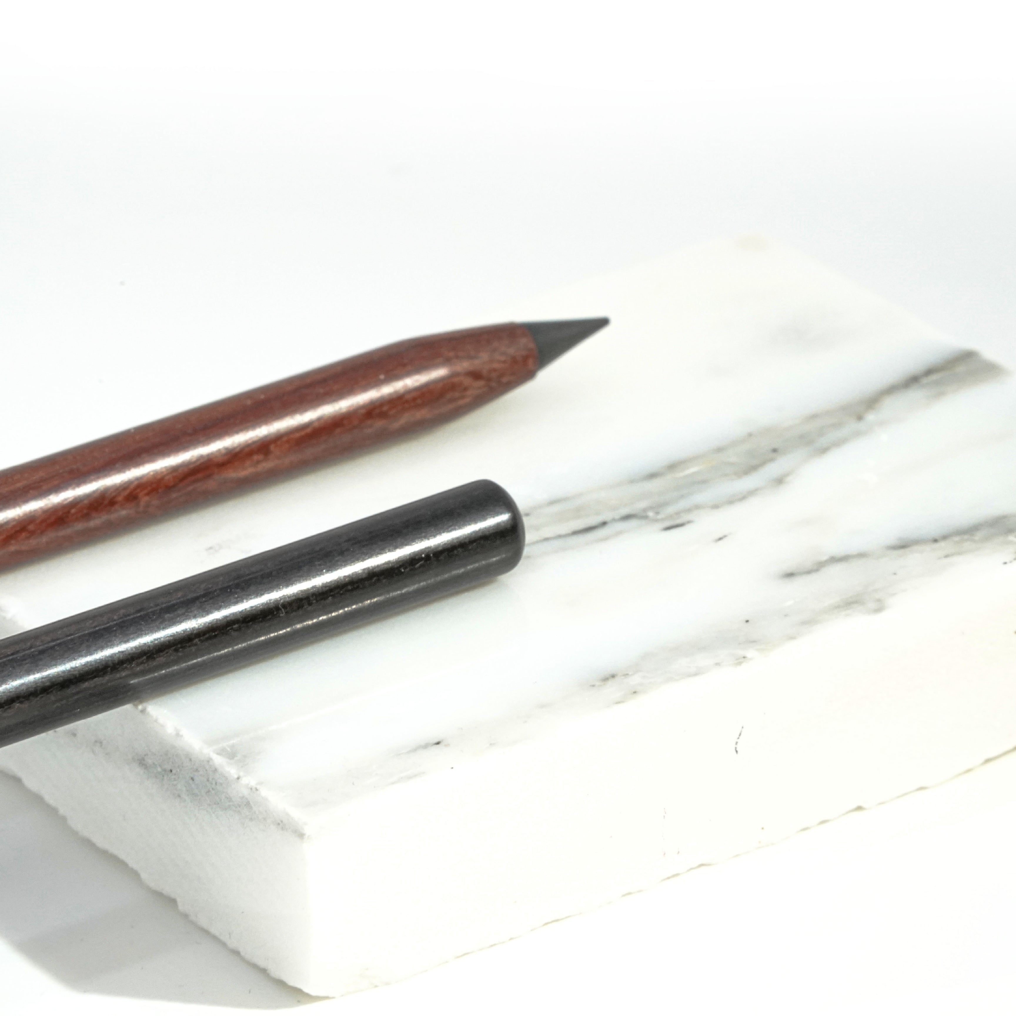 Red Sanders/ African Blackwood Graphite Pencil