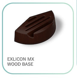 Exlicon MX Walnut Wood Base