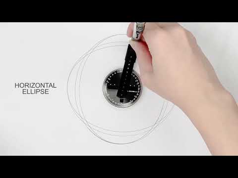 How to draw circle, ellipse and mandalas by Exlicon